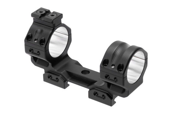 High scope mount with 20 MOA cant, black.